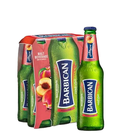 BARBICAN PEACH DRINK 6X330ML CASE - Kashmir Watan Foodstores