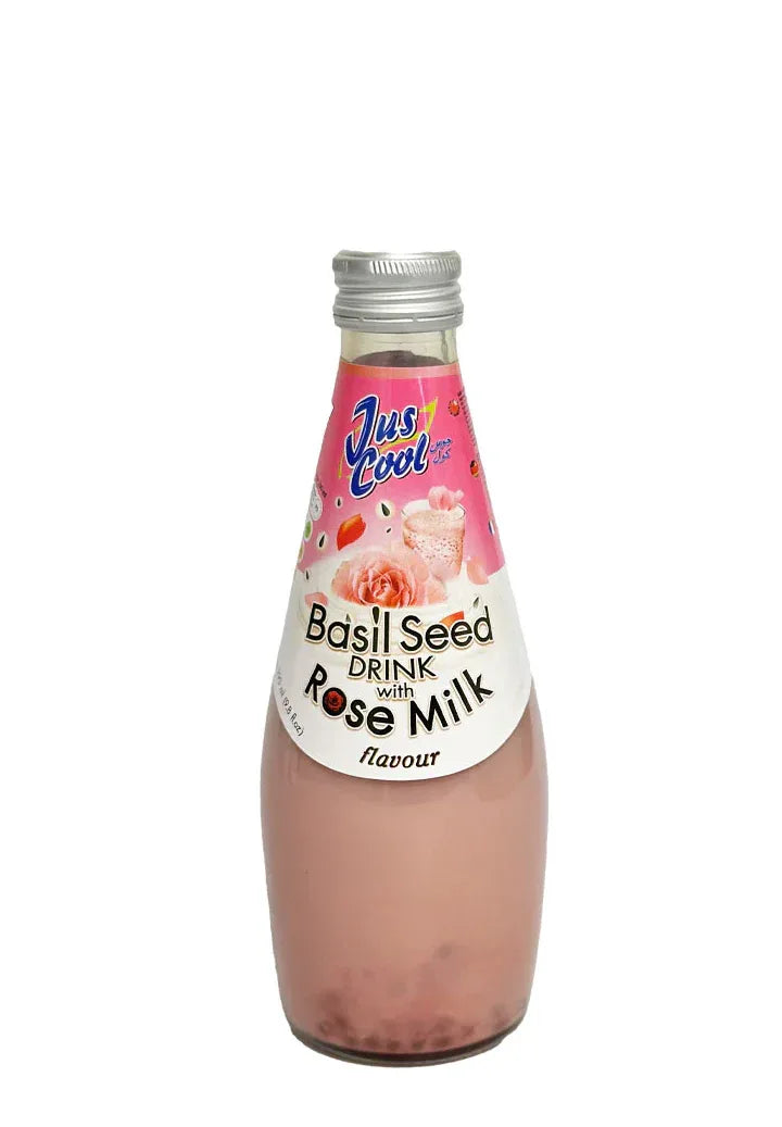 BASIL SEED ROSE MILK DRINK 290ML - Kashmir Watan Foodstores