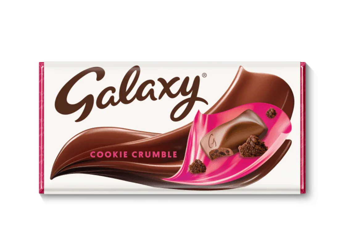 CADSBURY GALAXY COOKIE CRUMBLE 114G PM£1.50 - Kashmir Watan Foodstores