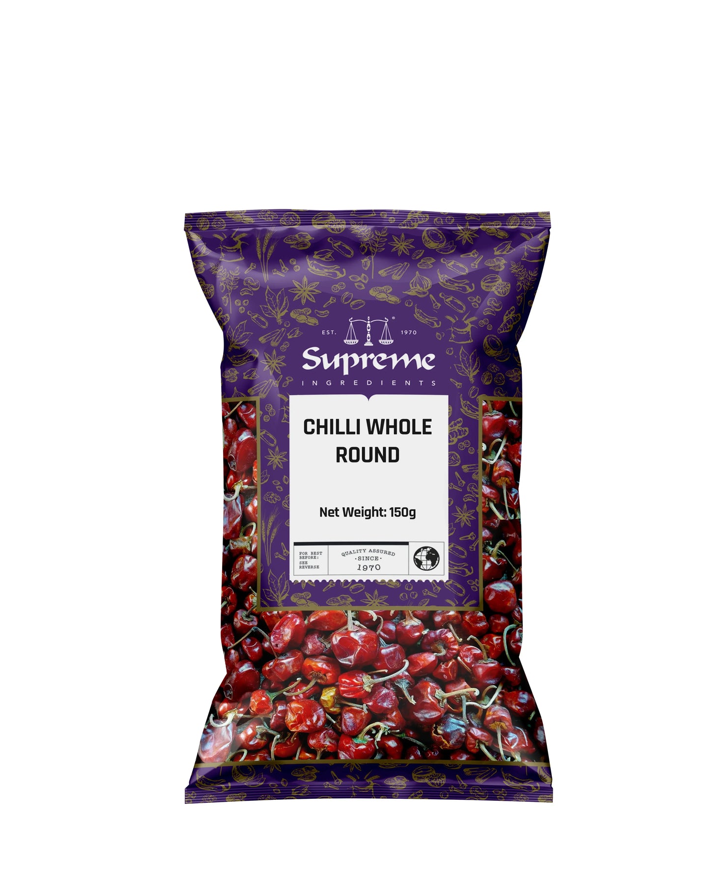 SQ CHILLI WHOLE ROUND 150G - Kashmir Watan Foodstores