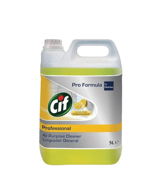 CIF ALL PURPOSE CLEANER LEMON 5LTR - Kashmir Watan Foodstores