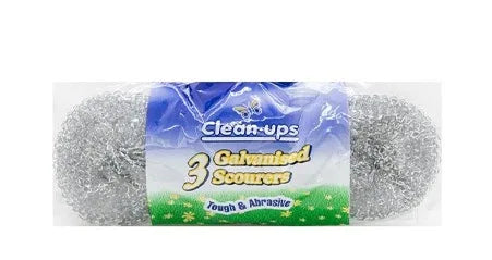 CLEAN UP GALVAN SCOURER 3PC - Kashmir Watan Foodstores