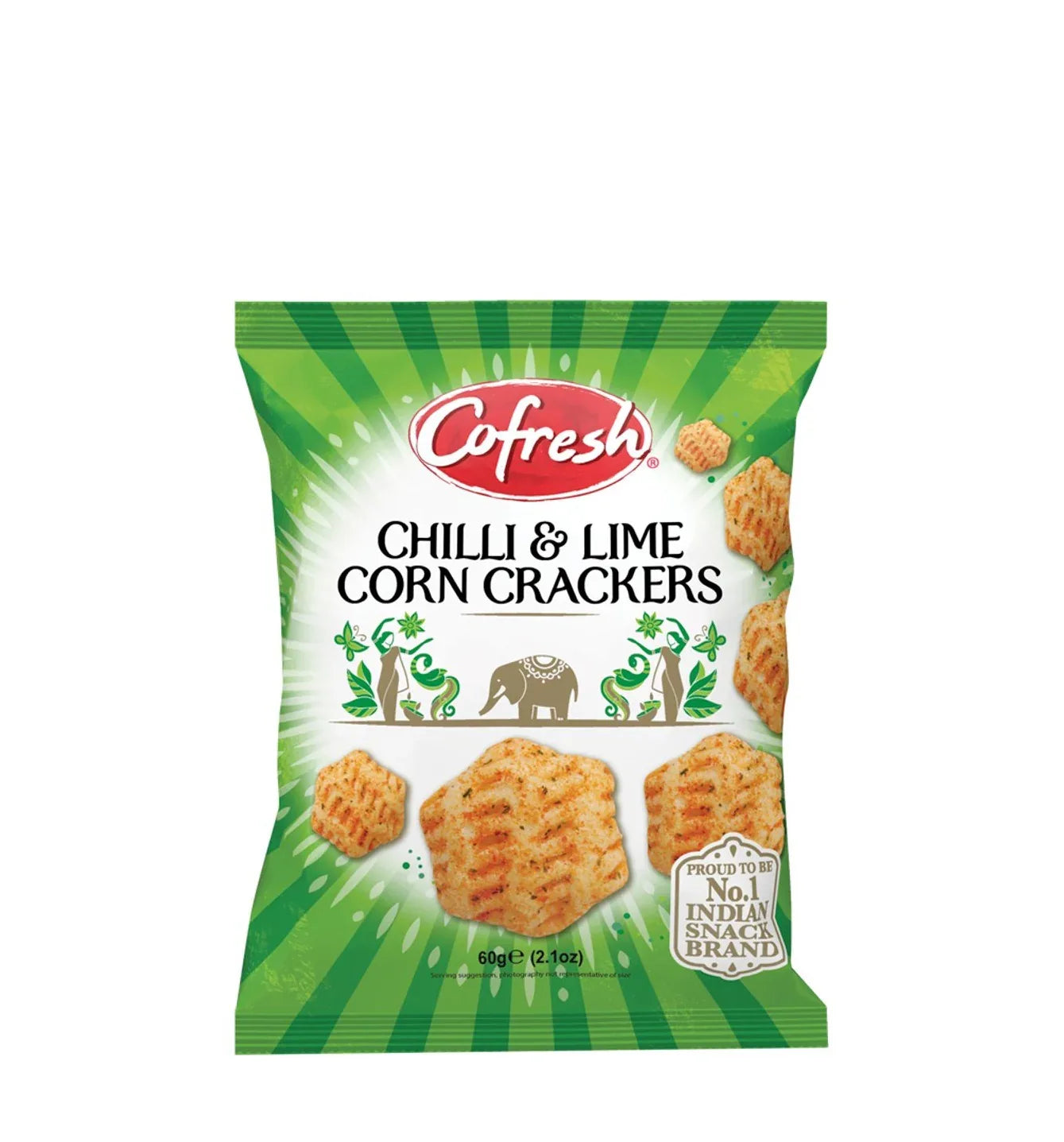 COFRESH CHILLI & LIME CORN CRACKER 60G - Kashmir Watan Foodstores