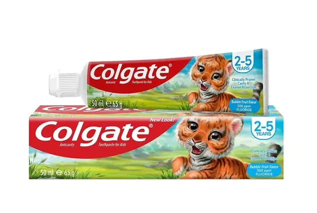 COLGATE KIDS 2+ PASTE 50ML - Kashmir Watan Foodstores
