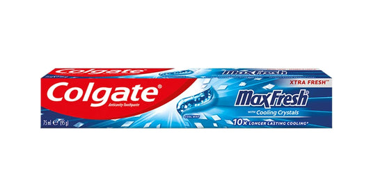 COLGATE TOOTHPASTE MAX FRESH COOL MINT 75ML - Kashmir Watan Foodstores