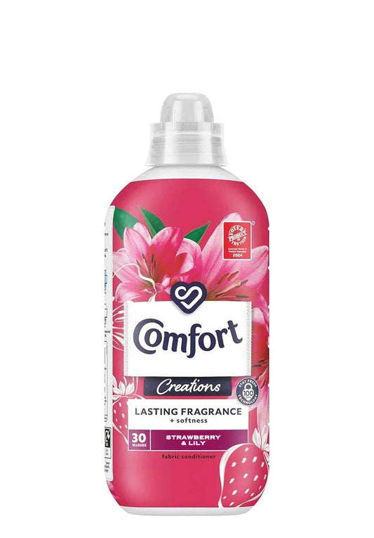 STRAWBERY & LILY 30WASHES 900ML (COMFORT CREATIONS) - Kashmir Watan Foodstores