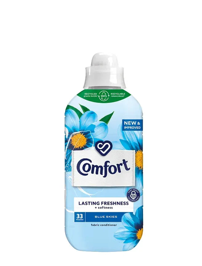 COMFORT FABRIC CONDITIONER BLUE SKIES 990ML - Kashmir Watan Foodstores