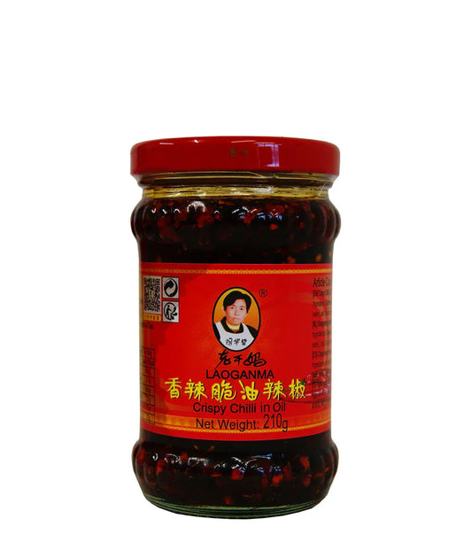 LGM CRISPY CHILLI OIL 210G - Kashmir Watan Foodstores