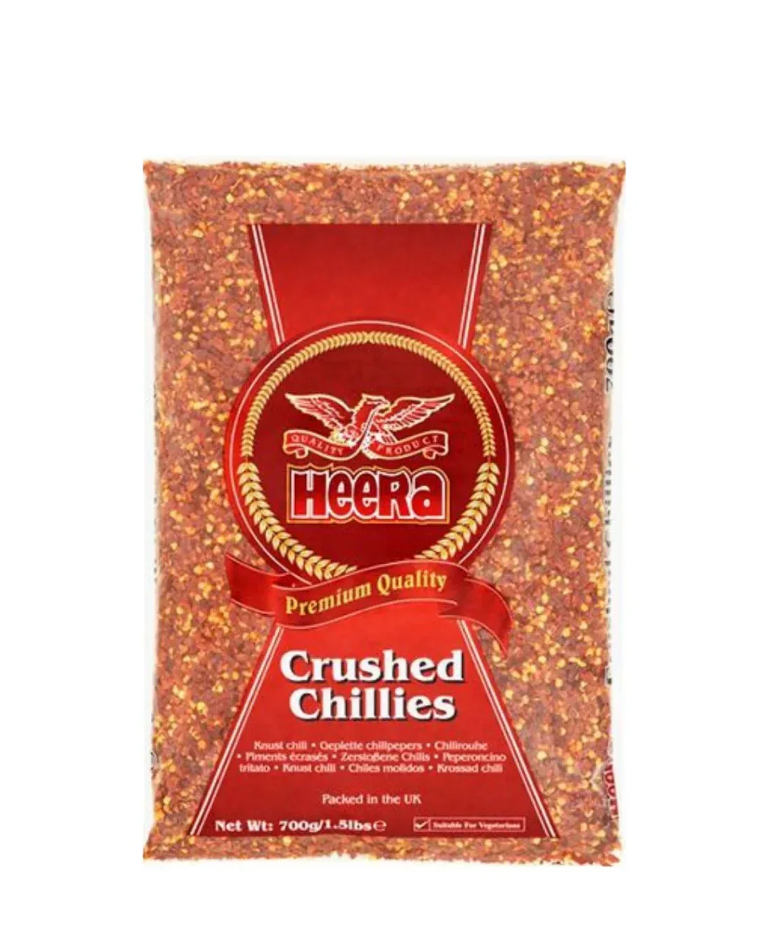 HEERA CRUSHED CHILLI 700G - Kashmir Watan Foodstores