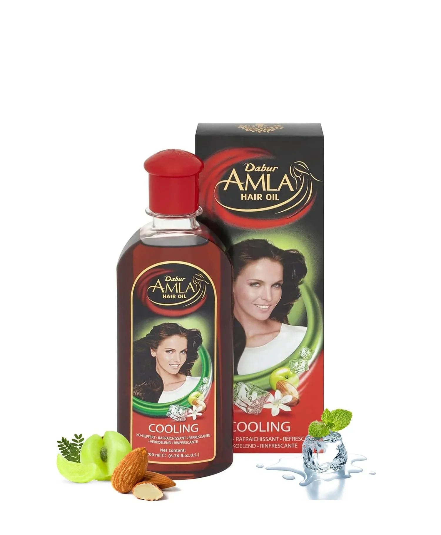 DABUR AMLA HAIR OIL COOL 200ML - Kashmir Watan Foodstores