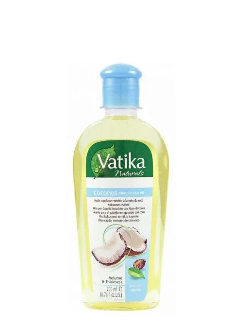 DAB VATIKA COCONUT OIL 200ML - Kashmir Watan Foodstores