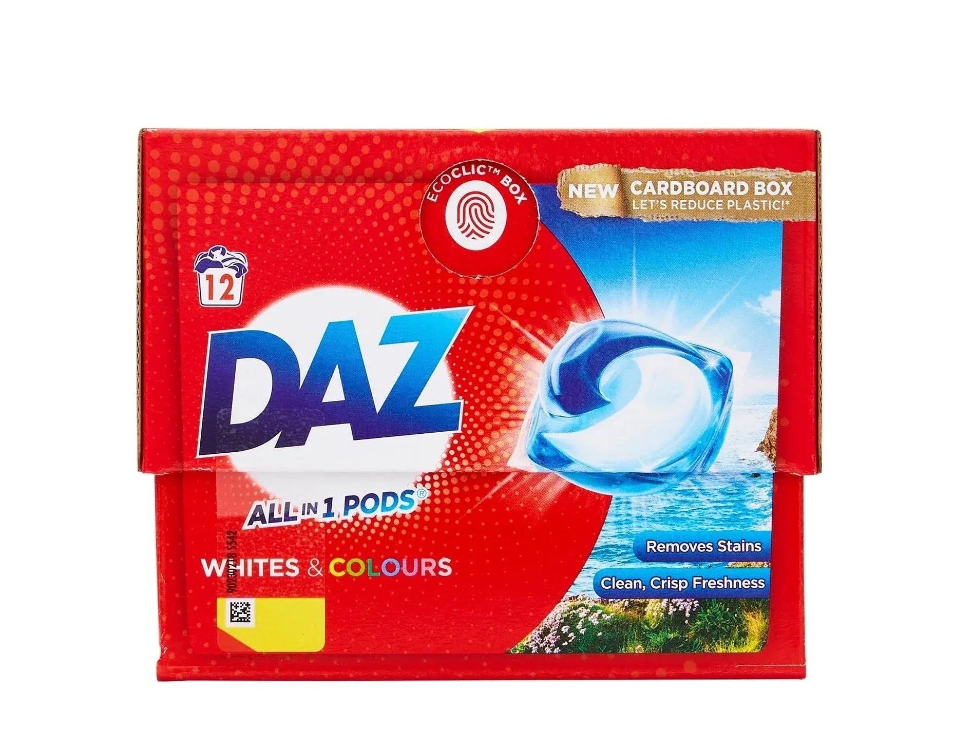 DAZ ALL IN 1 PODS WHIT & COLOUR 12'S - Kashmir Watan Foodstores