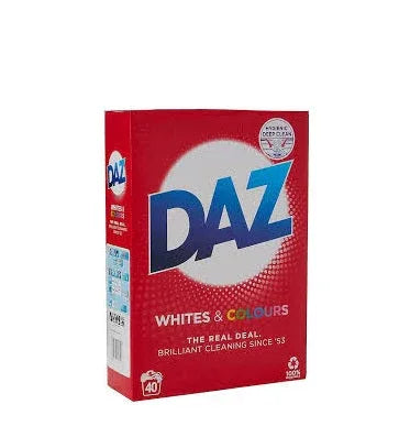 DAZ WHITE & COLOUR POWDER 40 WASH 2.6KG - Kashmir Watan Foodstores