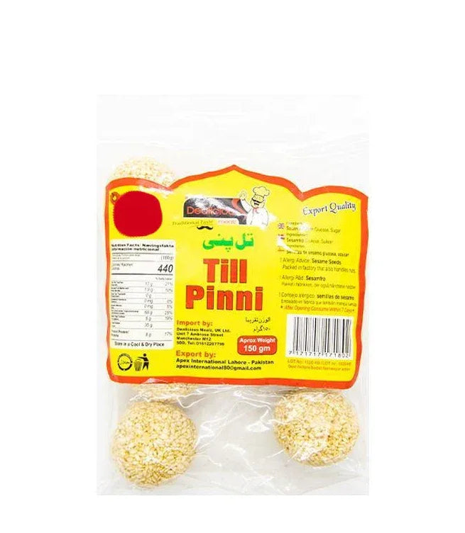 DEALICIOUS TILL PINNI 150G - Kashmir Watan Foodstores