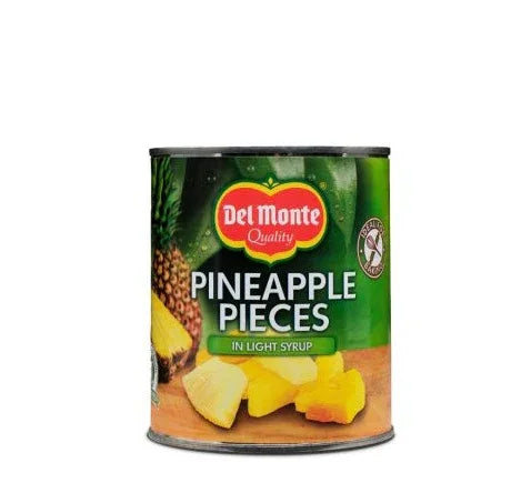 DEL MONTE PINEAPPLE PIECES 825G - Kashmir Watan Foodstores