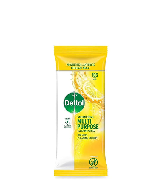 DETTOL MULTIPURPOSE WIPES 105 PCS - Kashmir Watan Foodstores