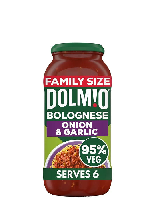 DOLMIO BOLOGNESE ONION & GARLIC 500G - Kashmir Watan Foodstores