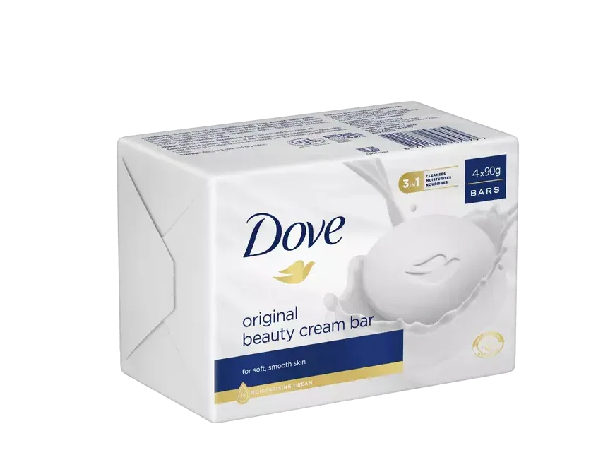 DOVE SOAP BAR ORIGINAL 4PK 90G - Kashmir Watan Foodstores