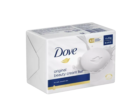 DOVE SOAP BAR ORIGINAL 4PK 90G - Kashmir Watan Foodstores