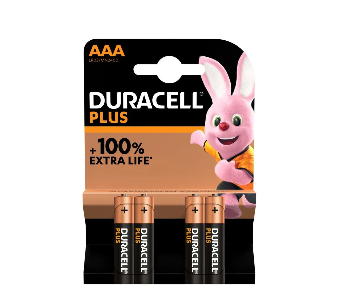 DURACELL PLUS POWER AAA 4pk - Kashmir Watan Foodstores
