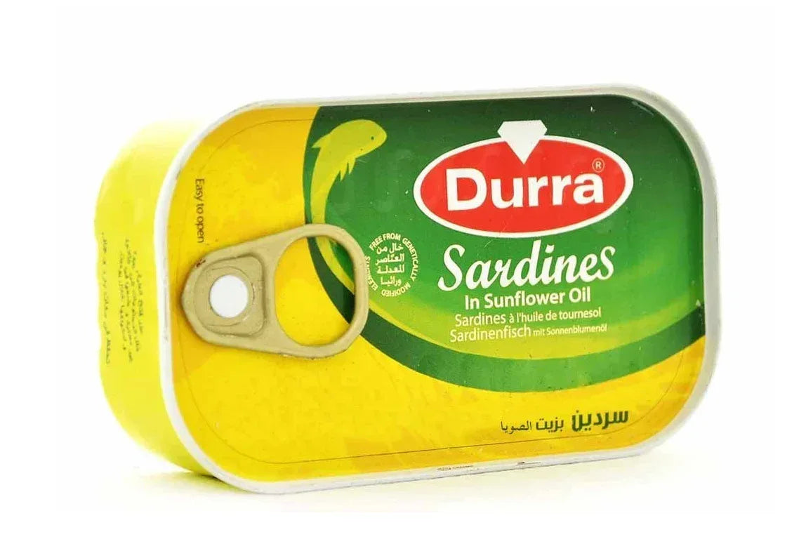 AL DURRA SARDINES IN SOYA OIL 125G - Kashmir Watan Foodstores