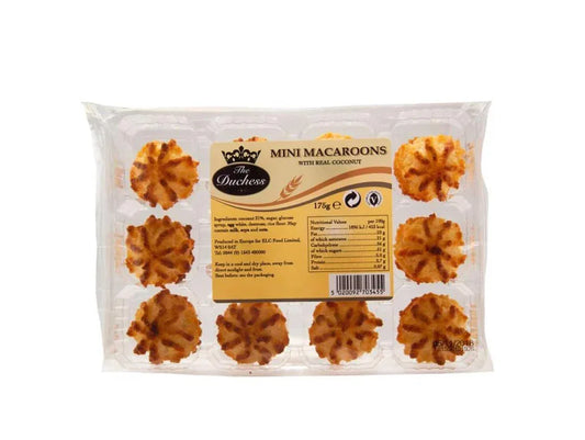 T/ DUTCHES MINI MACAROONS W/ COCONUT 175G - Kashmir Watan Foodstores