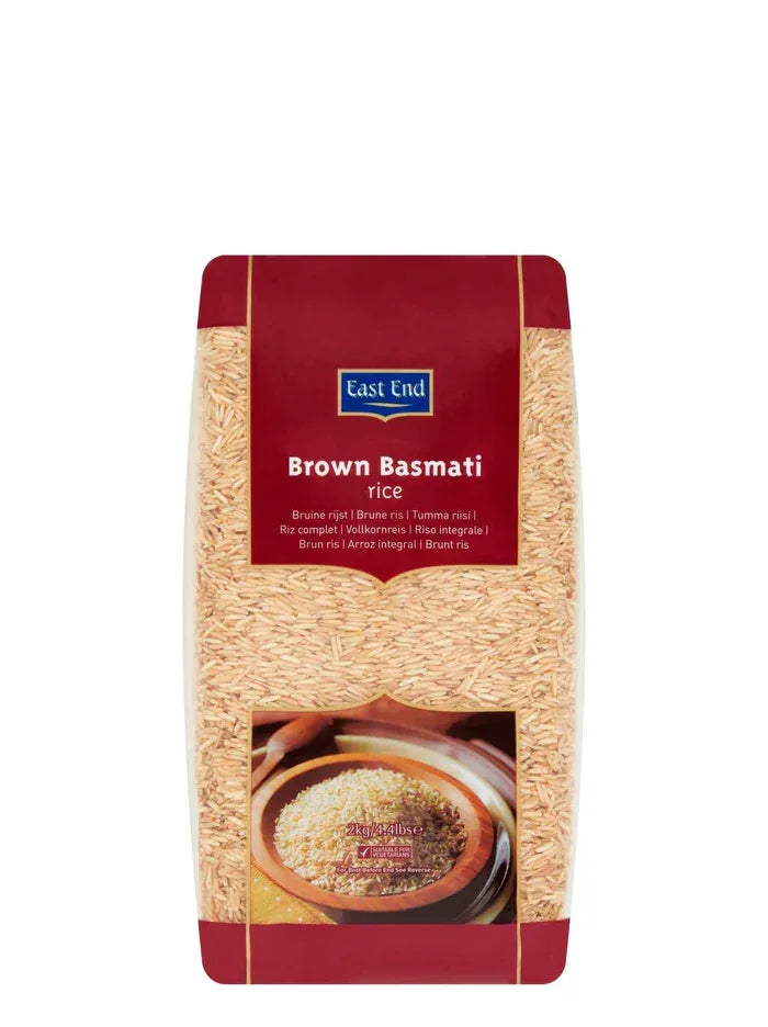 EE BROWN BASMATI RICE 2KG - Kashmir Watan Foodstores