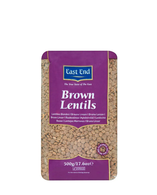 EE BROWN LENTILS 500G - Kashmir Watan Foodstores