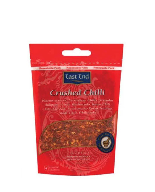 EE CRUSHED CHILLI 75G - Kashmir Watan Foodstores