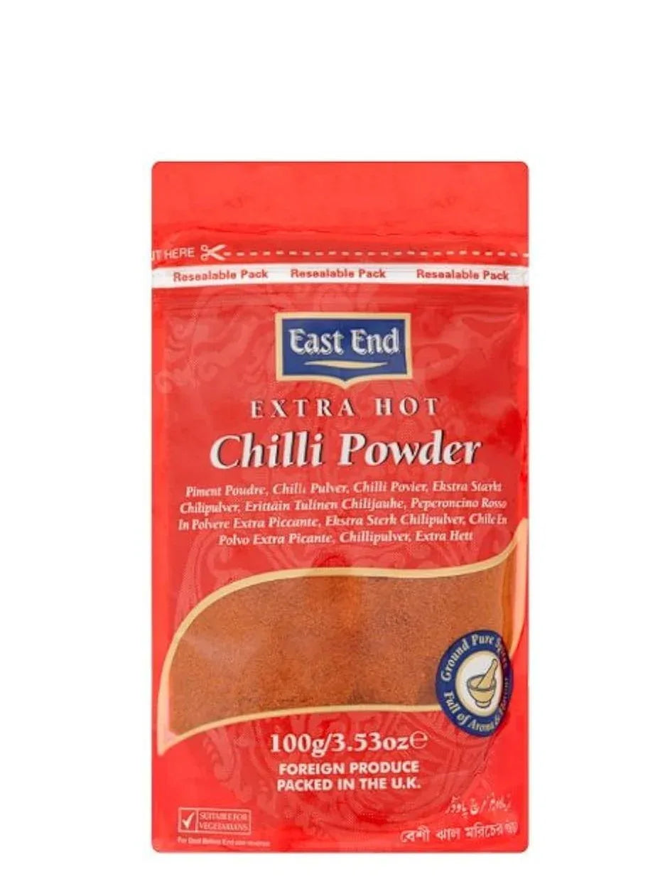 EE EX-HOT CHILLI POWDER 100G - Kashmir Watan Foodstores