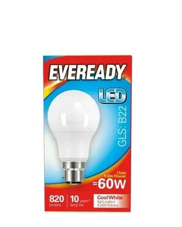 EVEREADY LED BULB WITH WHITE 8.2W - Kashmir Watan Foodstores
