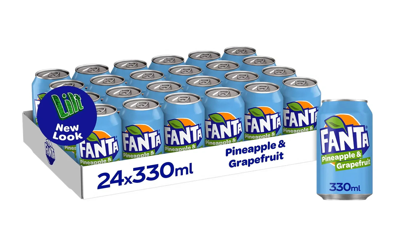 FANTA PINEAPPLE GRAPEFRUIT 24X330ML CASE GB - Kashmir Watan Foodstores