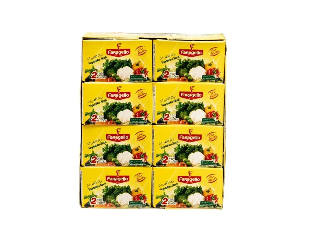 FARAGELLO VEGETABLE STOCK 24x24G - Kashmir Watan Foodstores