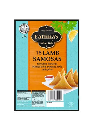 FATIMA'S LAMB SAMOSA 18PCS - Kashmir Watan Foodstores