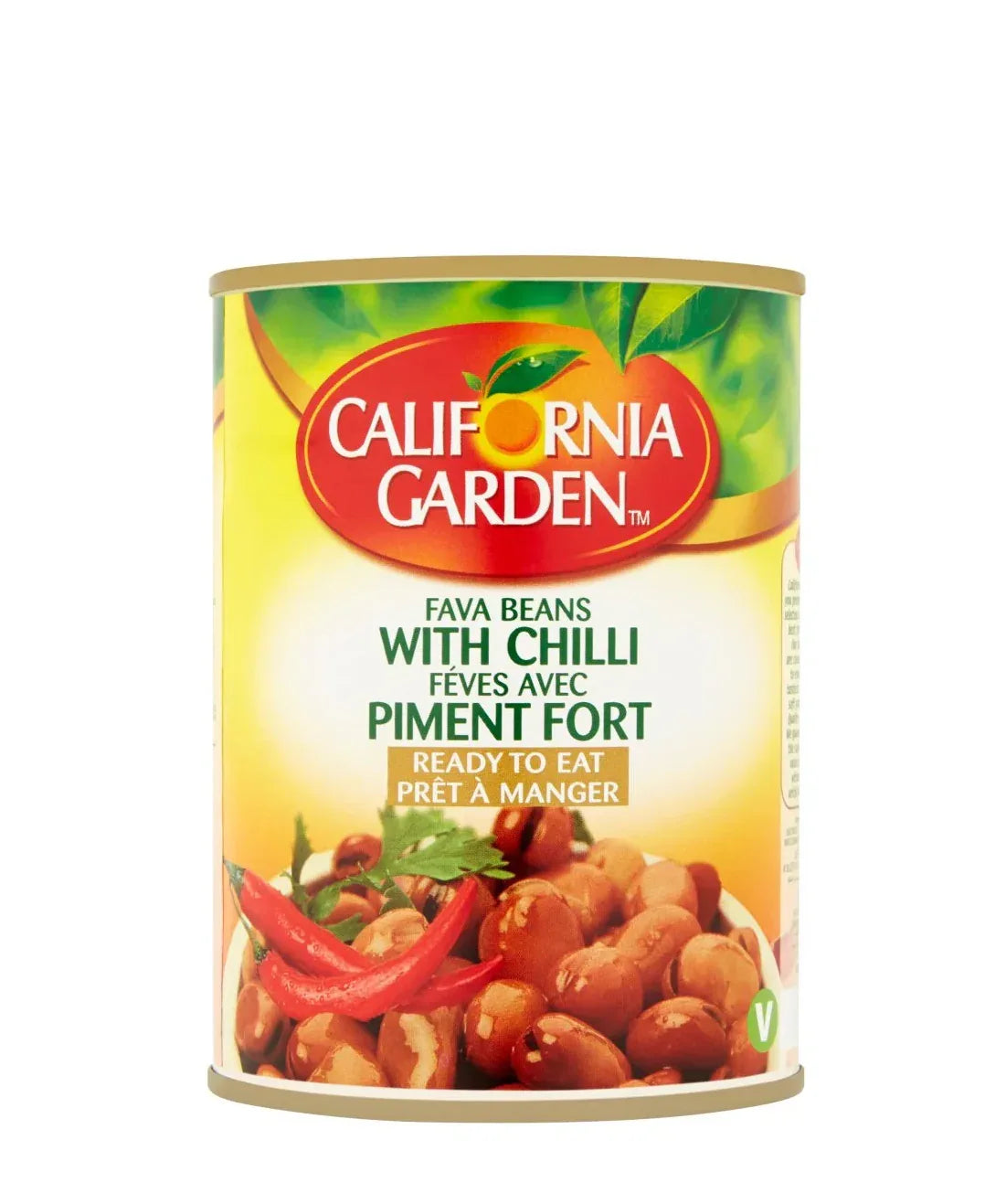 FAVA BEANS WITH CHILLI 400G (CALIFORNIA GARDEN) - Kashmir Watan Foodstores