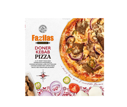 FAZILAS DONER MEAT PIZZA HALAL 400G - Kashmir Watan Foodstores