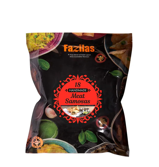 FAZILAS H/M MEAT SAMOSA 18PK - Kashmir Watan Foodstores