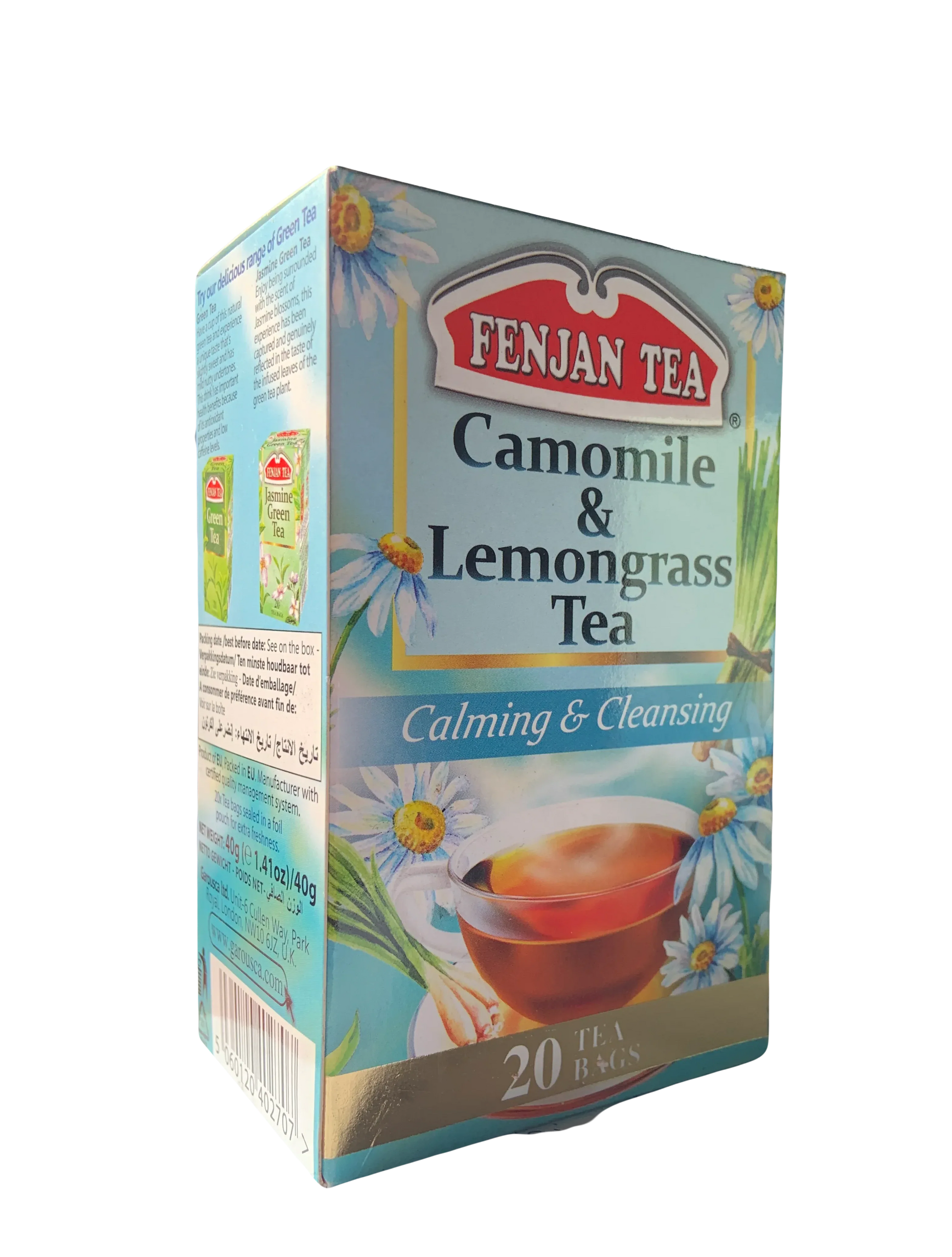 FENJAN CAMOMILE & LEMONGRASS TEA 20 BAGS - Kashmir Watan Foodstores