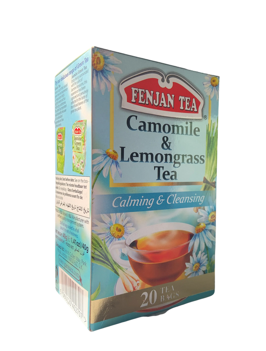 FENJAN CAMOMILE & LEMONGRASS TEA 20 BAGS - Kashmir Watan Foodstores