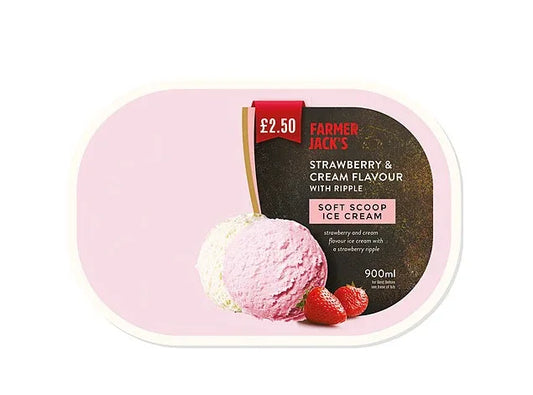 FJACK STRAWBERRY ICE CREAM 1.6LTR PM£2.50 - Kashmir Watan Foodstores