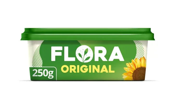 FLORA ORIGINAL MARGRINE 250G PM£1.75 - Kashmir Watan Foodstores