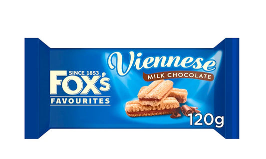 FOX'S VIENNESE MILK CHOCOLATE 120G PM£2. - Kashmir Watan Foodstores