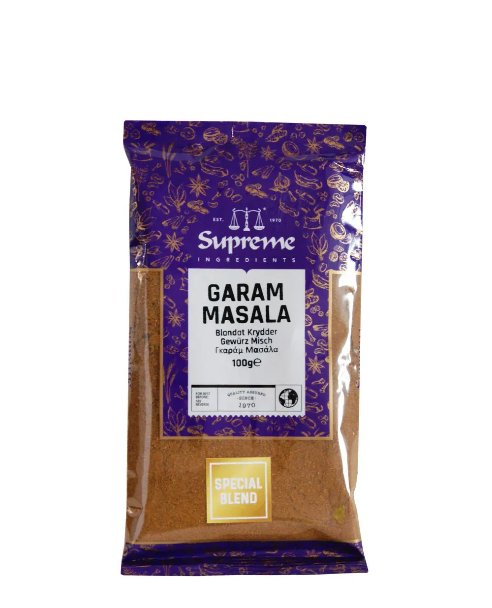SQ GARAM MASALA 100G - Kashmir Watan Foodstores