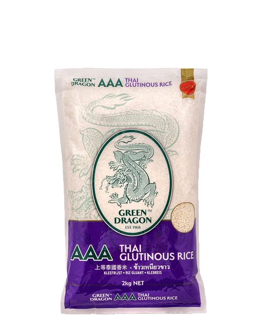 GREEN DRAGON THAI GLUTINOUS RICE 2KG - Kashmir Watan Foodstores