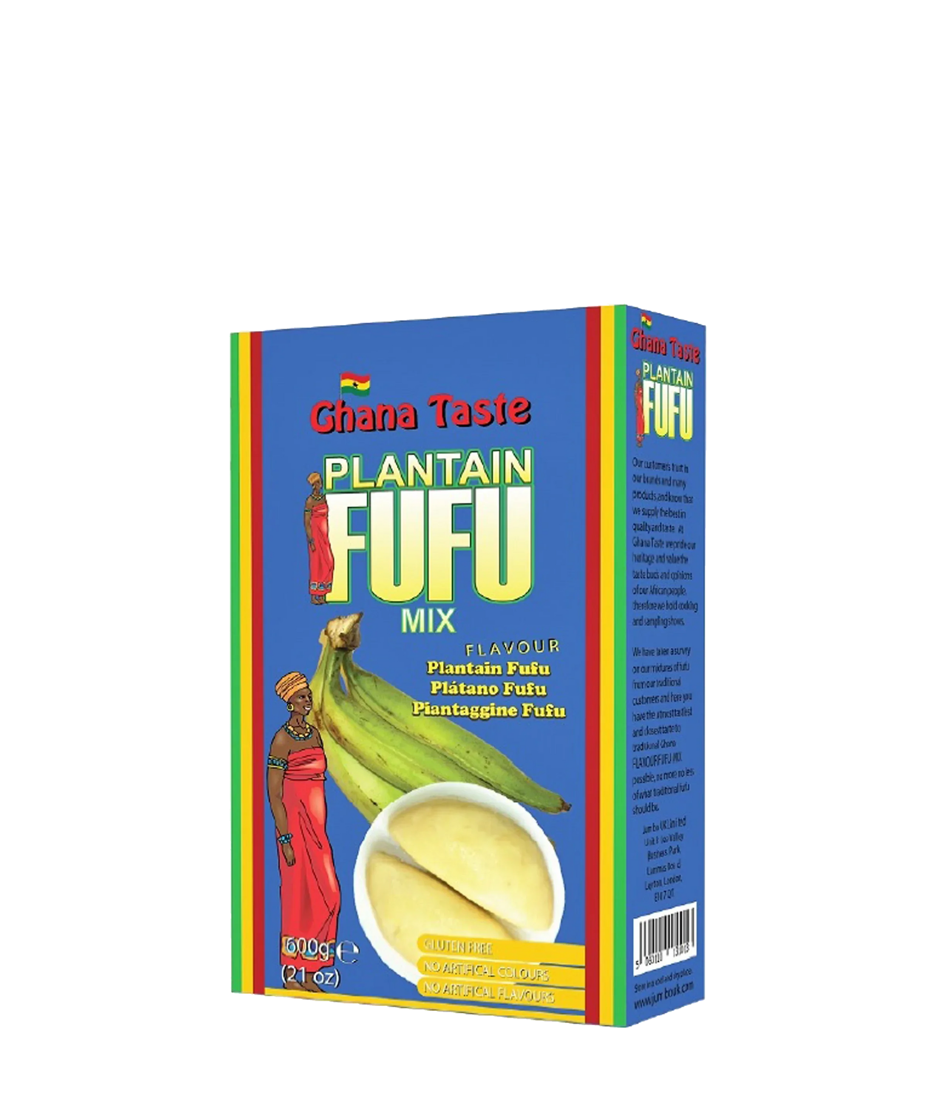 GHANA PLANTAIN FUFU MIX 600G - Kashmir Watan Foodstores