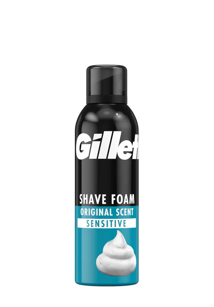 GILLETTE FOAM 200ML SENSITIVE SKIN - Kashmir Watan Foodstores