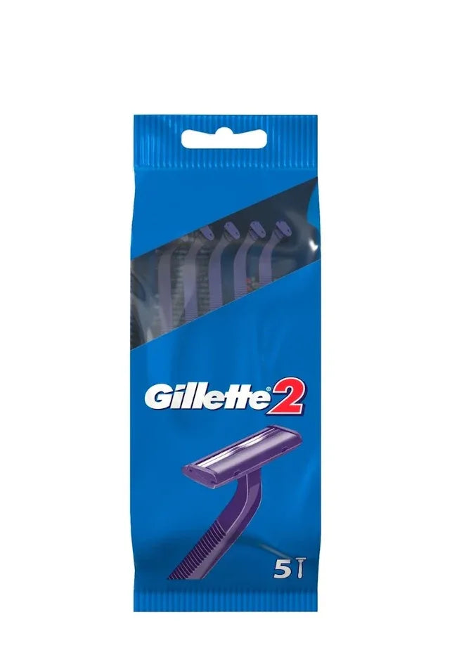 GILLETTE RAZOR 5PK DISPOSABLE - Kashmir Watan Foodstores