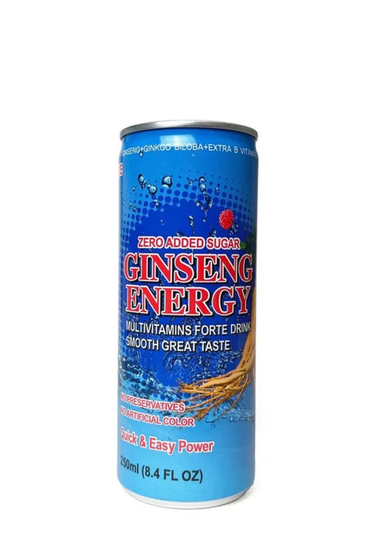GINSENG ENERGY DRINK CAN 250ML - Kashmir Watan Foodstores