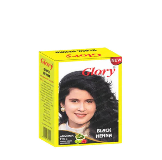GLORY BLACK HENNA 6PK 60G - Kashmir Watan Foodstores