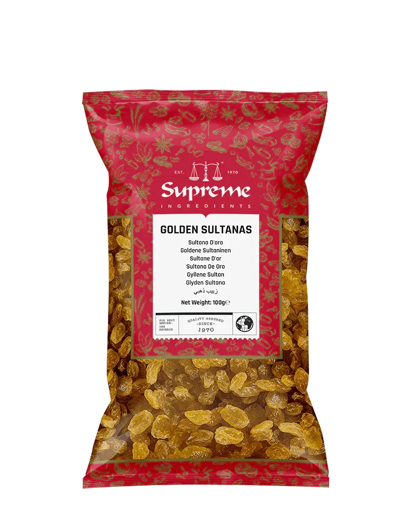 SQ GOLDEN SULTANA 100G - Kashmir Watan Foodstores